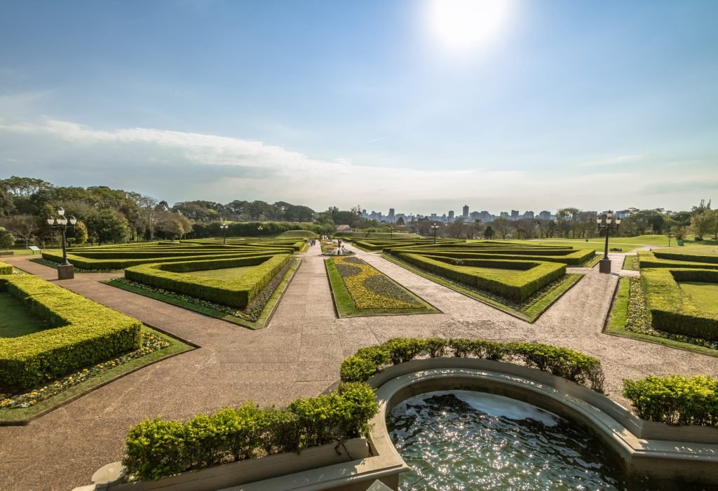 French Gardens of Curitiba Botanical Garden - Curitiba, Parana,